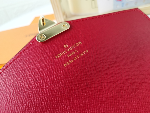 LVコピーウォレット角部分ディテール